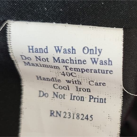 Vineyard Vines pencil skirt black wool blend size 4 - Picture 4 of 5